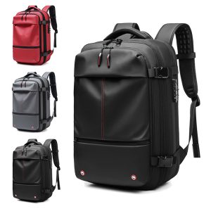 Men’s Vacuum Compression Travel Backpack with Laptop Sleeve