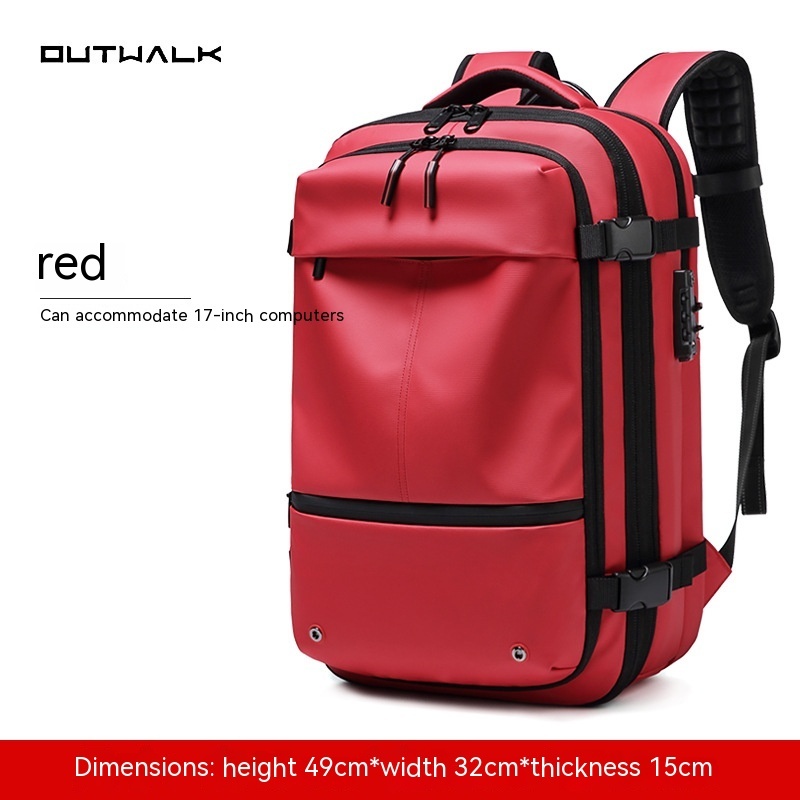 Men’s Vacuum Compression Travel Backpack with Laptop Sleeve Men’s Vacuum Compression Travel Backpack with Laptop Sleeve - Image 4