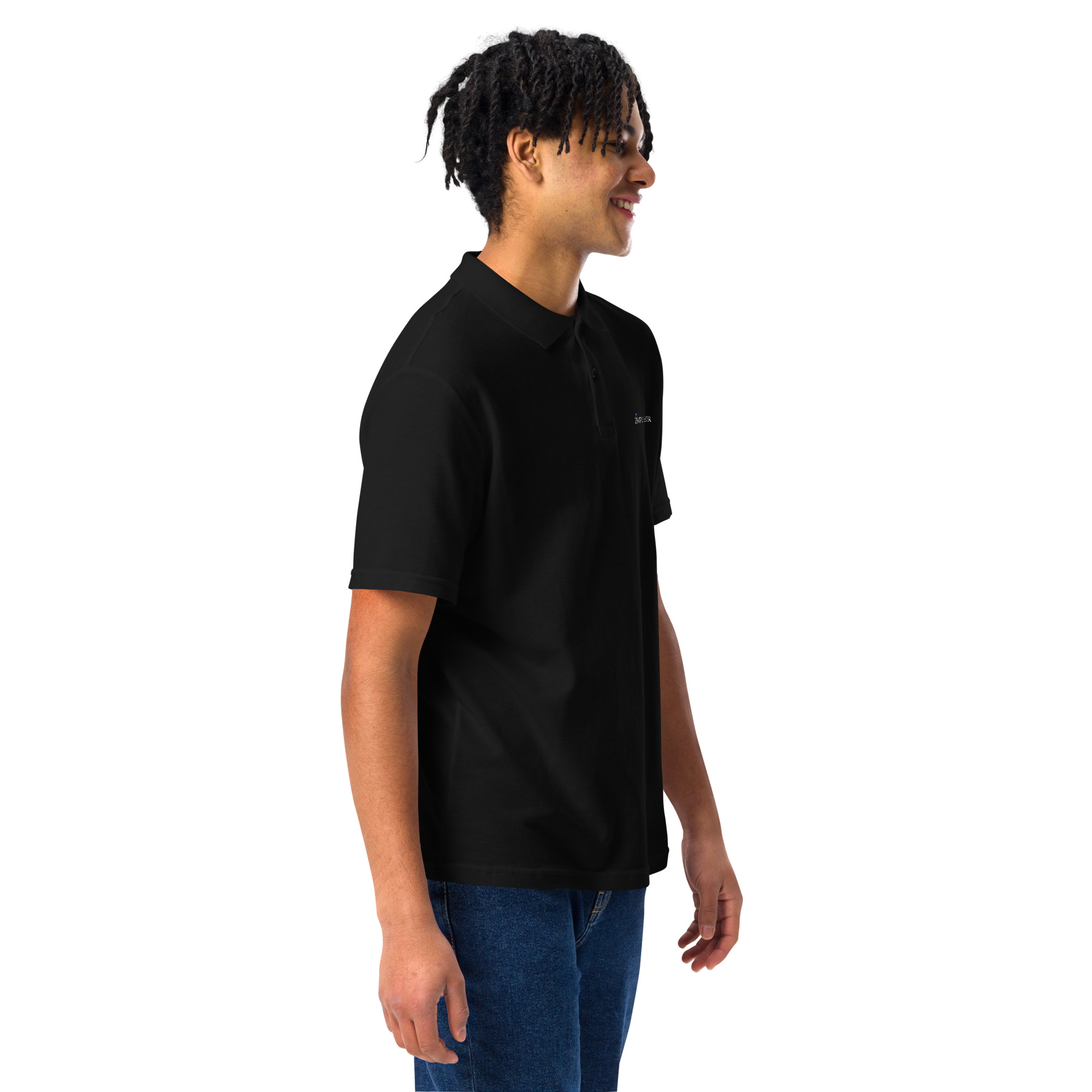 Unisex pique polo shirt Unisex pique polo shirt - Image 7
