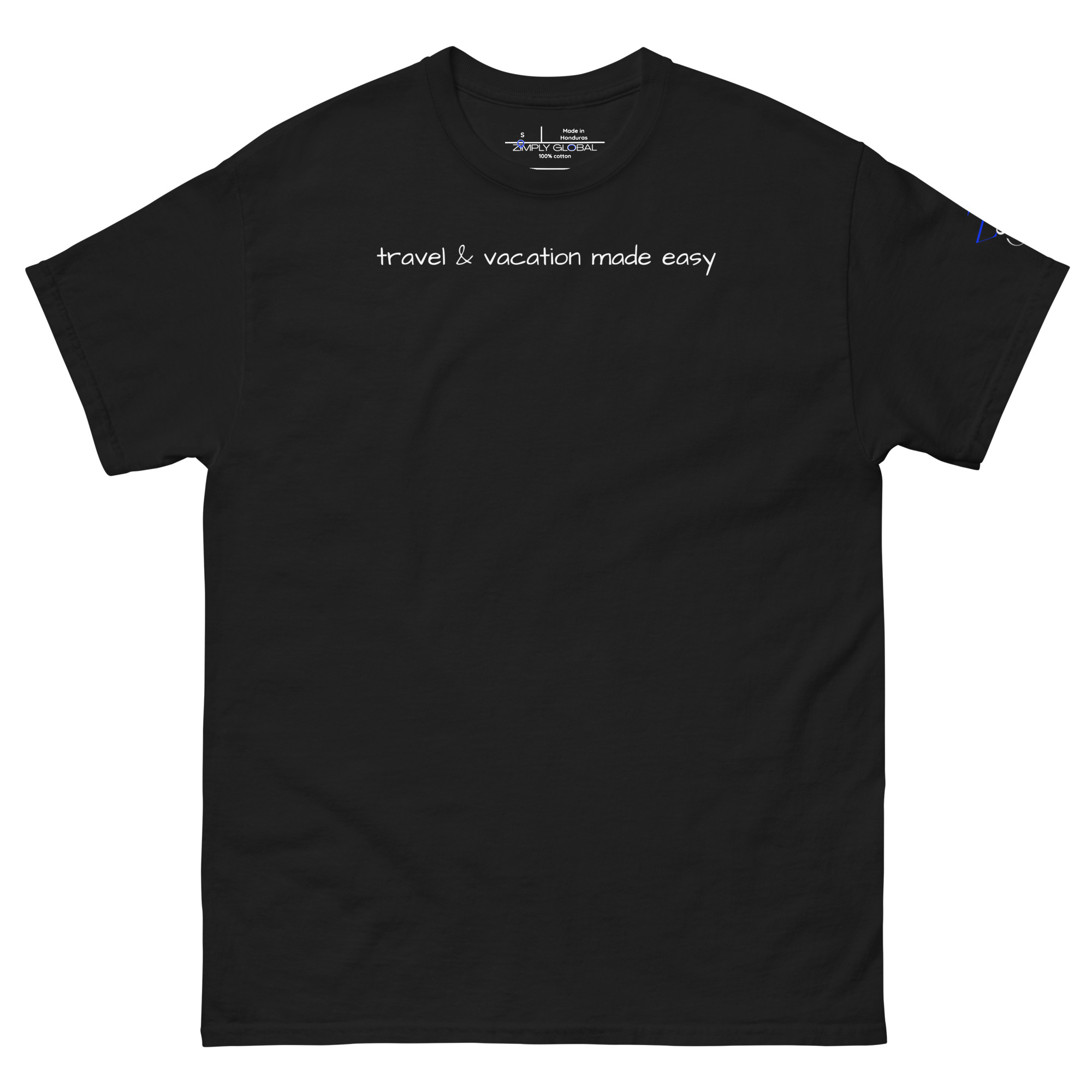 unisex classic tee black front 695b031b40904